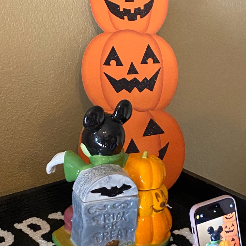 Mickey Mouse Frankenstein Cookie Jar - Picture 6 of 7